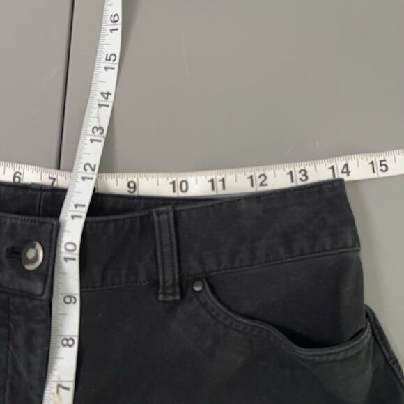 Lululemon City Sleek 5 Pocket Pant Wide-Leg High-Rise Light Women's 28 Black - Picture 12 of 15